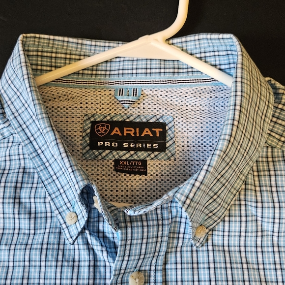 Ariat Pro Series Odell Classic Fit XXL Mens shirt - Picture 2 of 16